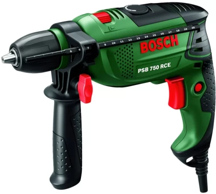 Дрель ударная BOSCH PSB 750 RСE (0.603.128.520) купить в Перми
