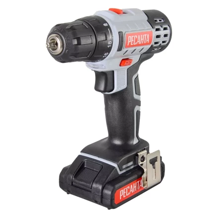 Дрель-шуруповерт аккумуляторная Ресанта ДА-50Л2-18А 75/14/9 купить в Перми