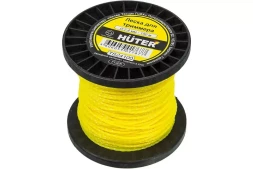 Леска HUTER TS24100 для триммера, 2.4 мм, витой квадрат 71/2/5