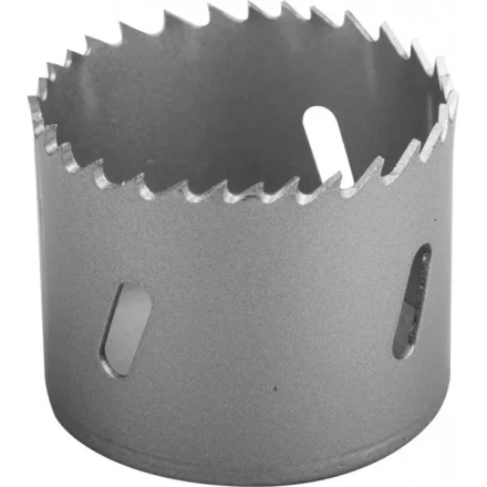 Коронка ЗУБР "ЭКСПЕРТ" биметаллическая, быстрорежущая сталь, глубина сверления до 38мм, d-54мм 29531-054_z01 купить в Перми