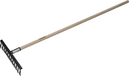 Грабли ЗУБР садовые с черенком, 12 витых зубцов 4-39581-12 купить в Перми