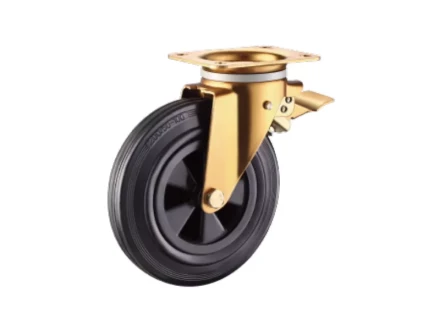 Колесо поворотное SCb63K 160 мм с тормозом 1027293 купить в Перми