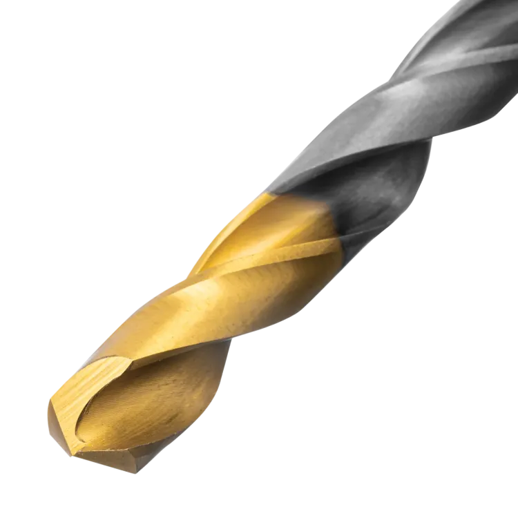 Набор сверл по металлу Denzel 723001, 1-10 мм, Р6М5-TiN, Golden Tip, 10 шт купить в Перми