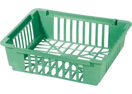 Корзина посадочная 21 х 25 х 7см прямоугольная пластмассовая Россия 65075 купить в Перми