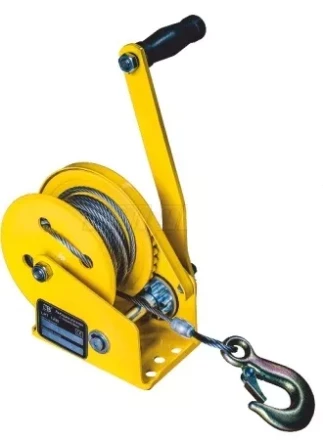 Лебедка ручная с тормозом LRT 1200 канат LB купить в Перми