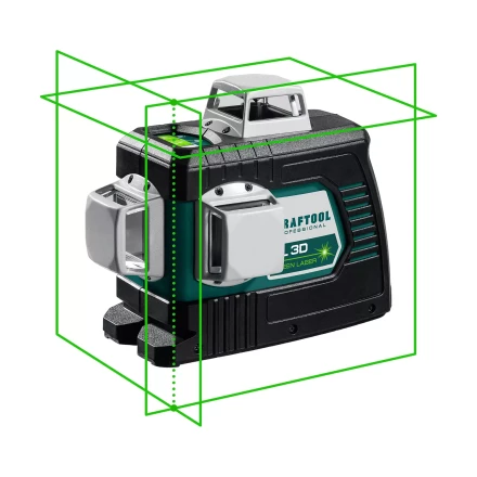 Нивелир лазерный  LLG3D зеленый 34641 купить в Перми