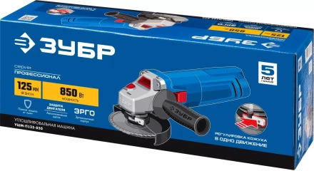 Машина углошлифовальная УШМ-П125-850 серия ПРОФЕССИОНАЛ купить в Перми