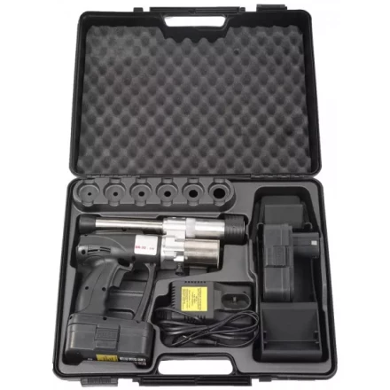 Пресс-инструмент ЗУБР &quot;ШиреФит&quot; электрический для развальцовки труб, в пластиковом кейсе, 14-32мм 51615 купить в Перми