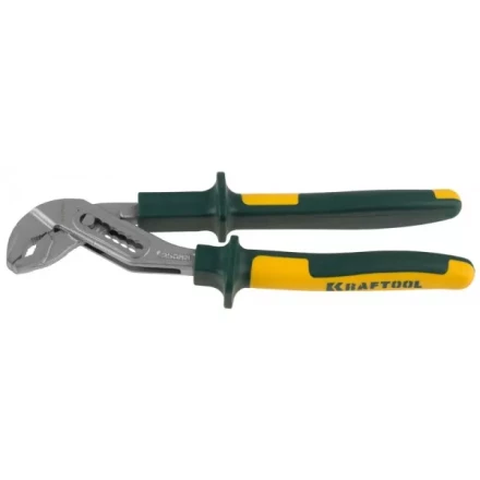 Клещи &quot;KRAFT-MAX&quot;, переставные, Cr-Mo, маслобензост двухкомп рукоятки, шарнирное соединение с повыш износост, 250мм, KRAFTOOL 22011-10-25 купить в Перми