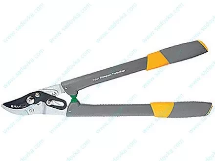 Сучкорез с прямым резом 550 мм 2-рычажный мех.  SK-5 лезвие нейлоновые рукоятки  PALISAD LUXE 60586 купить в Перми