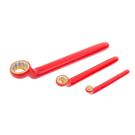 Набор накидных диэлектрических трещоточных ключей КВТ НИИ-29 (10–19), 6 шт. (92331) купить в Перми