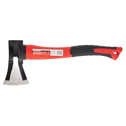 Топор-колун &#039;&#039;optimal&#039;&#039; с клиновидным полотном 1000г фибергласовое двухкомпонентное топорище 400мм MATRIX 21819 купить в Перми