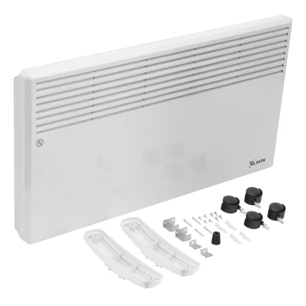 Конвектор электрический CH-2000, 2000 Вт, X-образный нагреватель, термостат, колеса // MTX 98107 купить в Перми