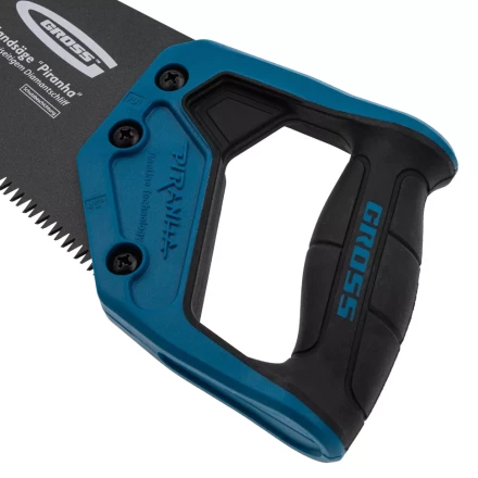 Ножовка по дереву &quot;PIRANHA&quot;, 300 мм, 7 TPI, 3D-зуб, тефлоновое покрытие полотна, двухкомпонентная рукоятка Gross 24124 купить в Перми