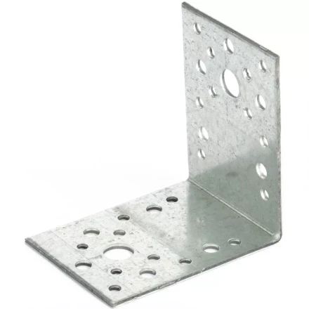 Крепежный уголок 2,5мм КU 90x90x65 мм Россия Сибртех 464053 купить в Перми