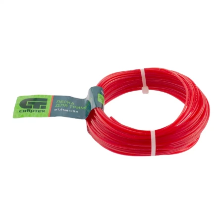 Леска для триммера звезда, 1.6 мм х 15 м, Россия Сибртех 961695 купить в Перми