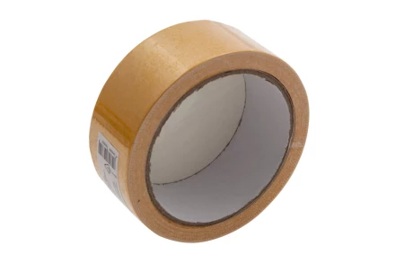 Лента клейкая двусторонняя, 38 мм х 10 м, на тканевой основе Сибртех 888105 купить в Перми