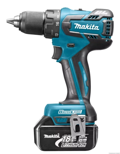 Аккумуляторная ударная дрель-шуруповерт Makita BHP343RFE