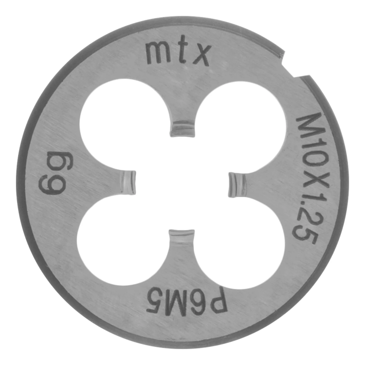 Плашка Matrix М10 х 1.25 мм, Р6М5, 770919 купить в Перми