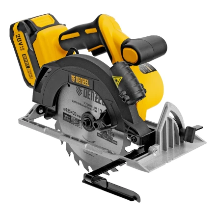 Пила циркулярная аккумуляторная бесщет. CCSH-BL-20-185, 185 мм, Li-Ion, 20 В// Denzel 27409 купить в Перми