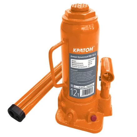 Домкрат бутылочный Кратон HBJ-12.0 2 30 01 008 купить в Перми