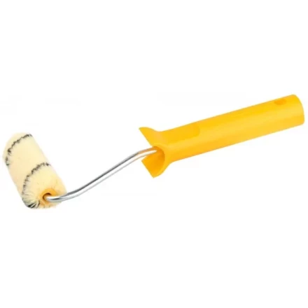 Мини-валик DUALON ПОЛИАКРИЛ малярный в сборе, ворс 7мм, бюгель 6мм, 15х70мм, STAYER Master 03-05812-07 купить в Перми