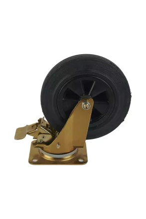 Колесо поворотное SCb80K 200 мм с тормозом 1027294 купить в Перми