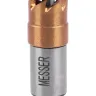 HSS-TiN коронка MESSER 12мм с центр. сверлом без пружины для  лист. материала до 2 мм ц/х купить в Перми
