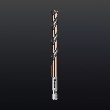 Набор сверл по металлу, хвостовик НЕХ-1/4, сталь М35-Со5% 29652-H10 купить в Перми