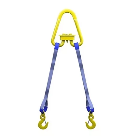 Строп текстильный двухветвевой 2СТ 8 т L=4 м SF6 150 мм Звено РТ-3 купить в Перми
