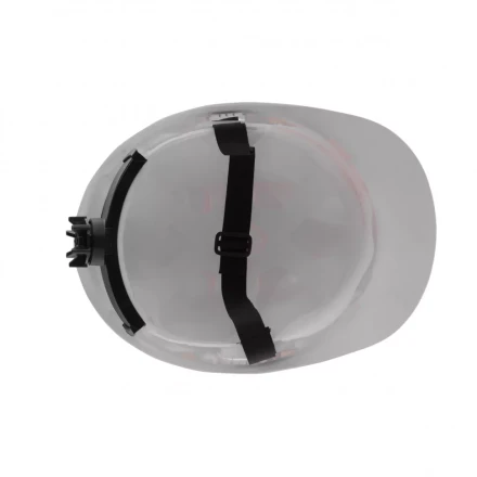 Каска защитная с храповым механизмом Европласт белая Россия Сибртех 89109 купить в Перми