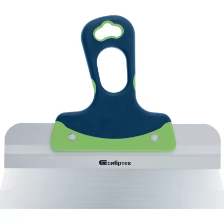 Шпатель фасадный, нержавеющая сталь, 350 мм, 2-компонентная ручка  СИБРТЕХ 85576 купить в Перми