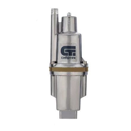 Вибрационный насос СВН300-40, верхний забор, 300 Вт, напор 75 м, 1200 л/ч, кабель 40 м Сибртех 99304 купить в Перми