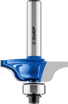 ЗУБР 38.1 x 18 мм, радиус 6.3 мм, фреза кромочная калевочная №6, Профессионал (28707-38.1) купить в Перми