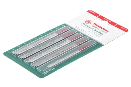 Пилки для лобзика HAMMER JG WD-PL набор No3 (5шт.) купить в Перми