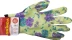 Перчатки GRINDA садовые, прозрачное нитриловое покрытие, размер L-XL, зеленые 11295-XL купить в Перми