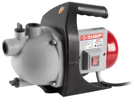 Насос ЗУБР поверхностный, 55л/мин, напор 40м, 800Вт ЗНС-800 купить в Перми
