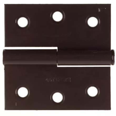 Петля дверная STAYER &quot;MASTER&quot; разъемная, цвет коричневый, левая, 75мм 37613-75-3L купить в Перми
