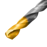 Набор сверл по металлу Denzel 723003, 1-10 мм, Р6М5-TiN, Golden Tip, 19 шт купить в Перми