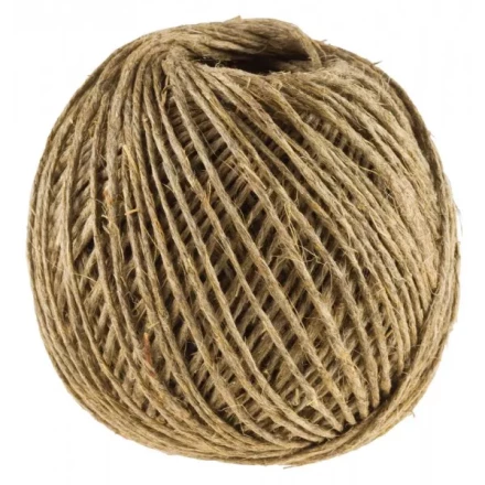 Шпагат STAYER хозяйственно-бытовой, льнопеньковый, d=1,4 мм, 60 м, 13,5 кгс, 1,25 ктекс 50110-060 купить в Перми