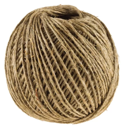 Шпагат STAYER хозяйственно-бытовой, льнопеньковый, d=1,4 мм, 60 м, 13,5 кгс, 1,25 ктекс 50110-060 купить в Перми