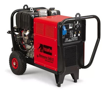 Инверторный сварочный бензогенератор Telwin MOTOINVERTER 264D CE двигатель LOMBARDINI купить в Перми