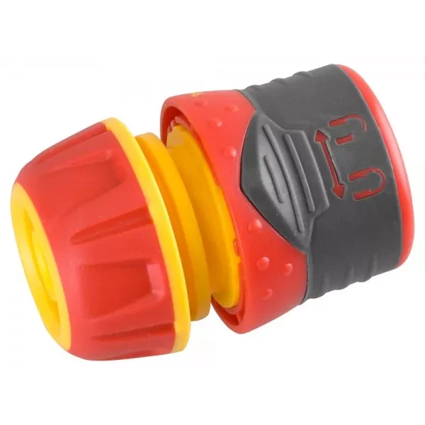 Соединитель GRINDA "Premium" с запирающим механизмом, пластмассовый с TPR, 1/2" 8-426427 купить в Перми