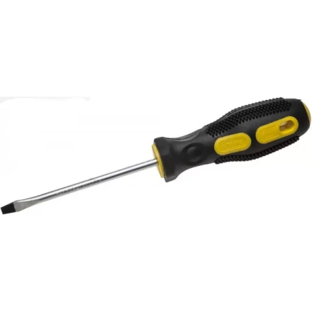 Отвертка STAYER &quot;STANDARD&quot; с двухкомпонентной рукояткой, хромованадиевая сталь, SL 5,0х100мм 25075-05-10 купить в Перми