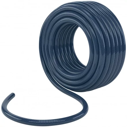 Шланг поливочный армированный 3 слойный ПВХ  1/2 25м Садовод Сибртех 67221 купить в Перми