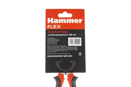 Пассатижи HAMMER Flex 601-050 160 мм (6 дюймов) купить в Перми
