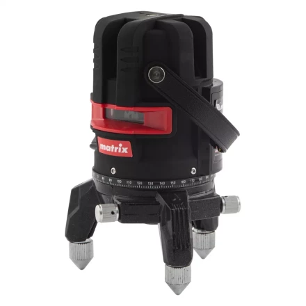 Лазерный уровень ML 05 Red, 20 м, 635 нм, резьба 5/8&quot; Matrix 35066 купить в Перми