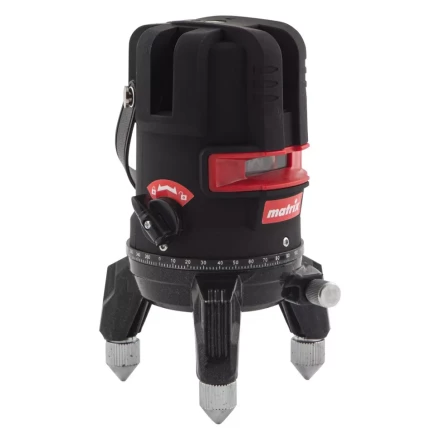 Лазерный уровень ML 05 Red, 20 м, 635 нм, резьба 5/8&quot; Matrix 35066 купить в Перми