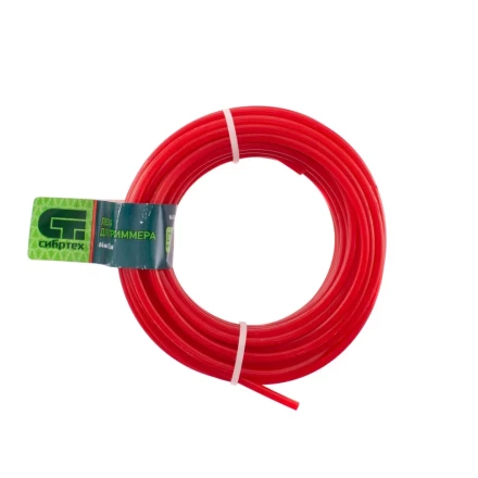 Леска для триммера квадратная, 4.0 мм х 10 м, Россия Сибртех 961825 купить в Перми