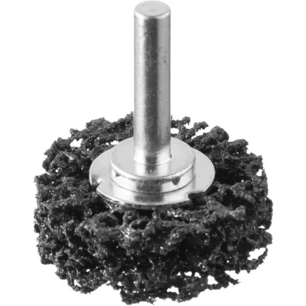 ЗУБР &quot;ПРОФЕССИОНАЛ&quot;. Щетка дисковая для дрели, нейлоновая проволока с абразивным покрытием, с открытой агрессивной структурой, 38мм 35162-038_z01 купить в Перми